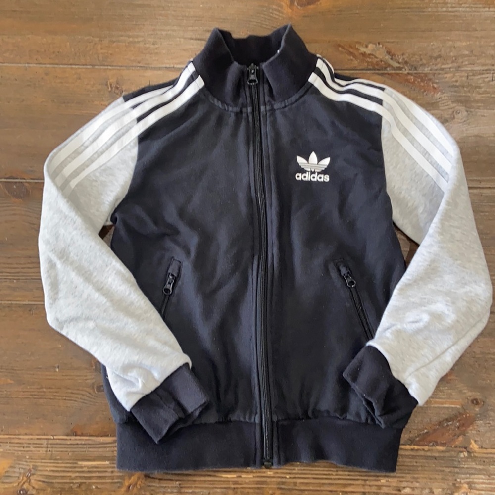 Boys Adidas track jacket